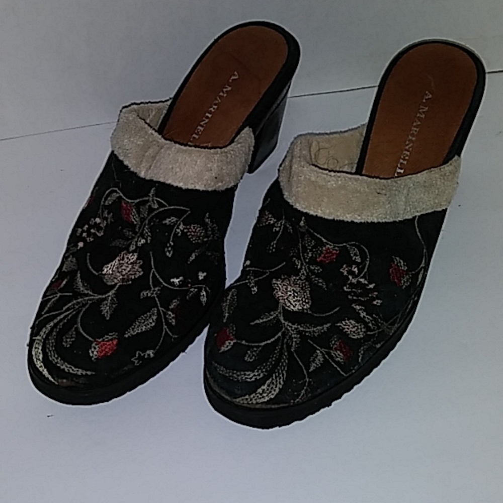 A.Marinelli Vintage dress clogs